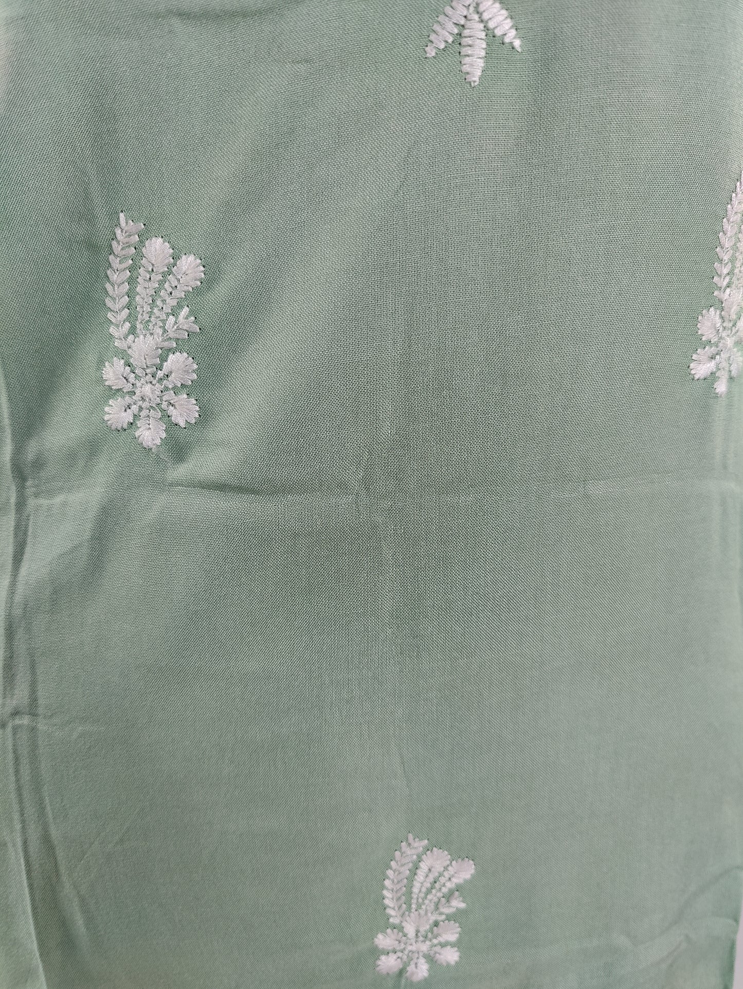 Cotton Kurta Set with Intricate Embroidery