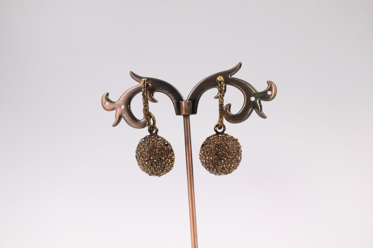 Golden Orb Earrings (BN6175)