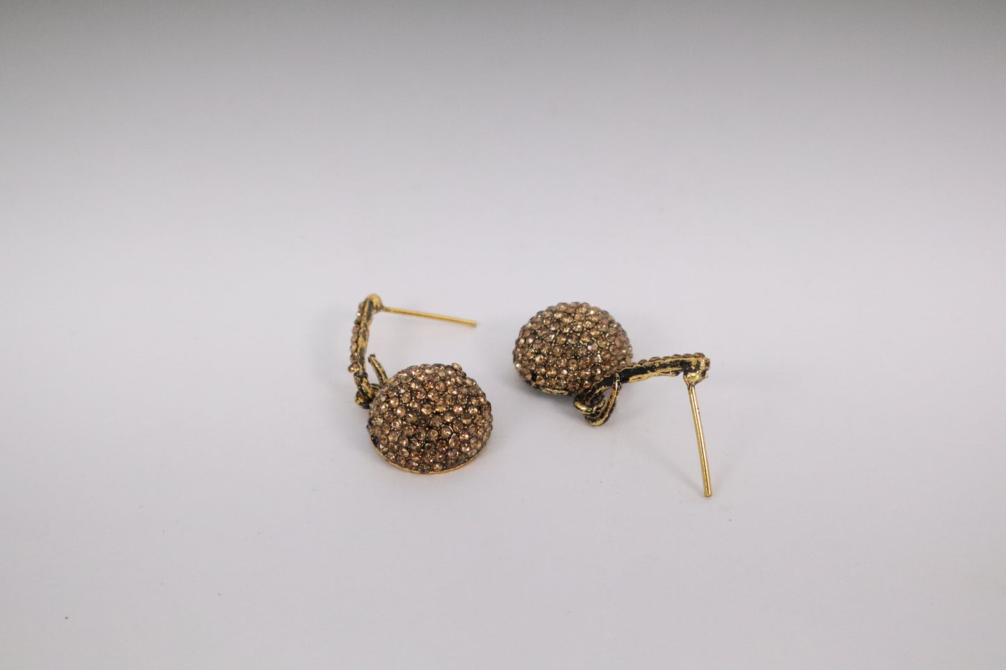Golden Orb Earrings (BN6175)