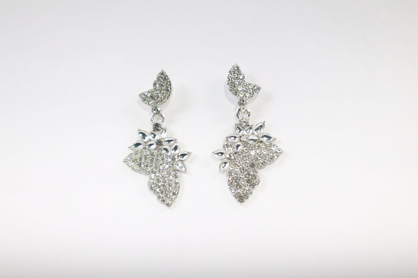 Crystal Wing Earrings (AJ1230)