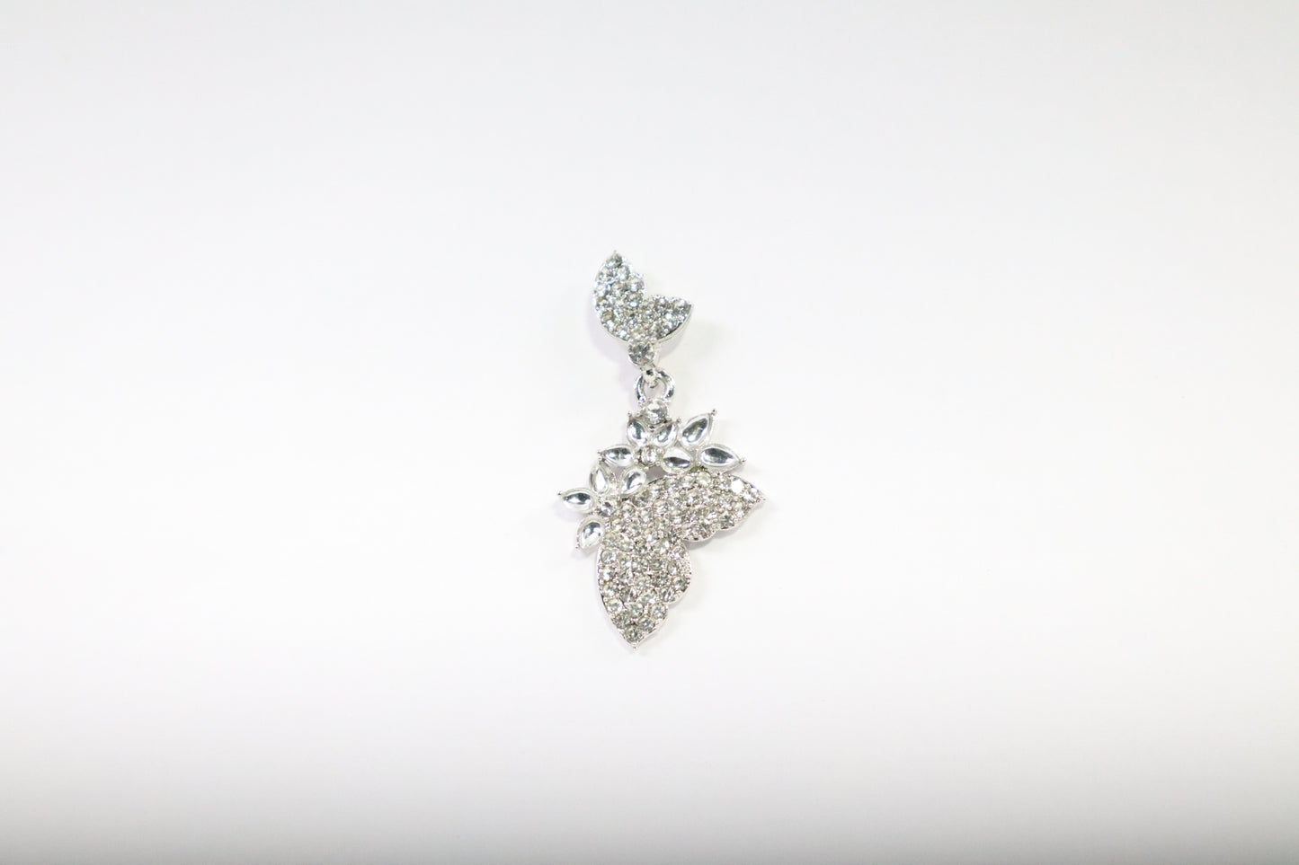 Crystal Wing Earrings (AJ1230)
