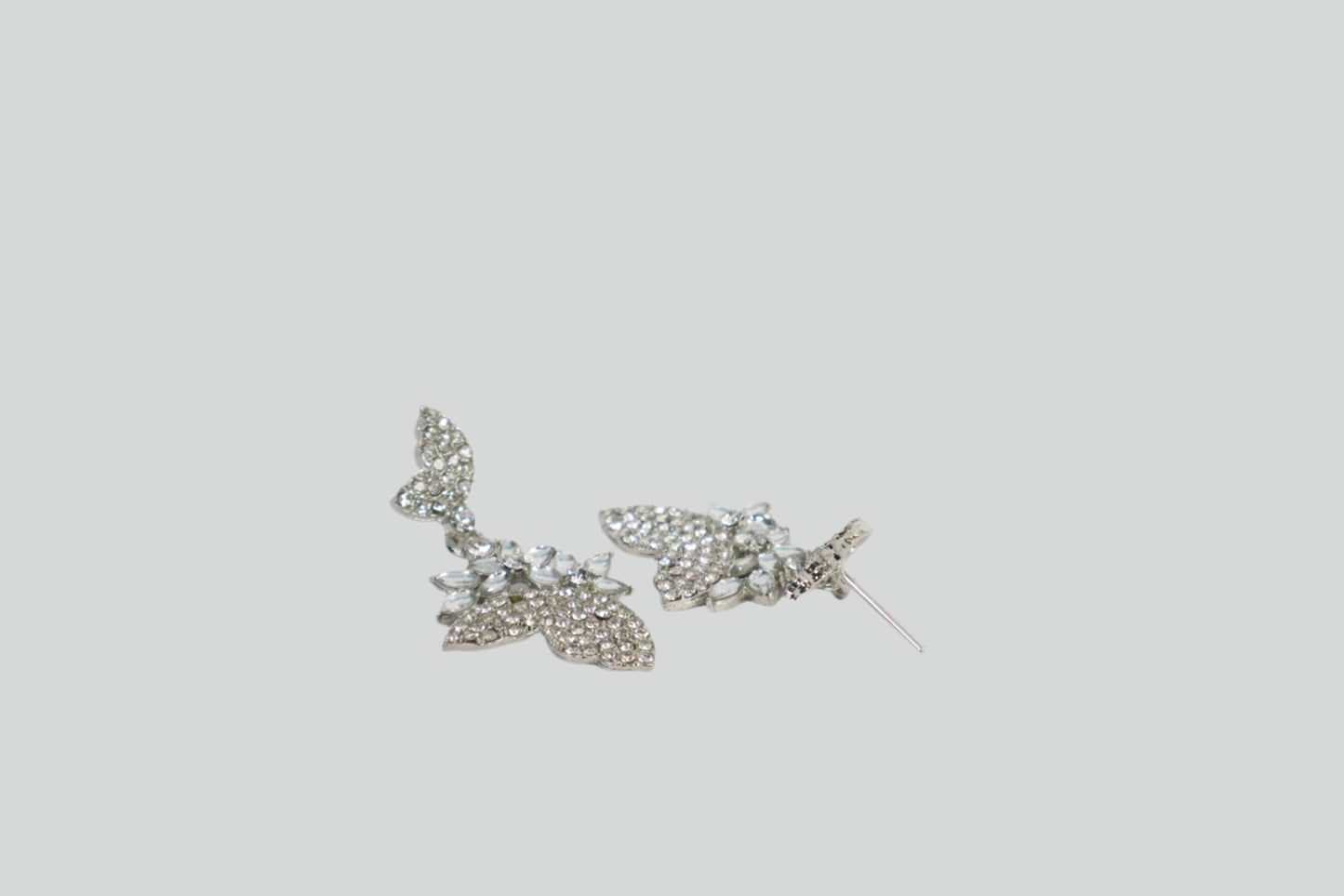 Crystal Wing Earrings (AJ1230)