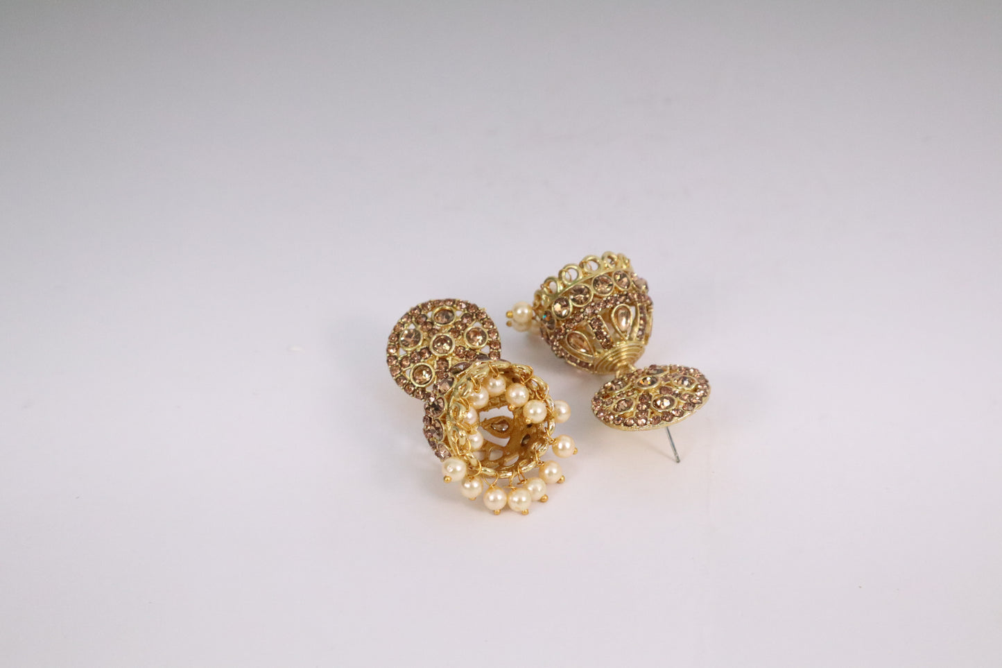Golden Jhumka Sparkle (DH ZG767)