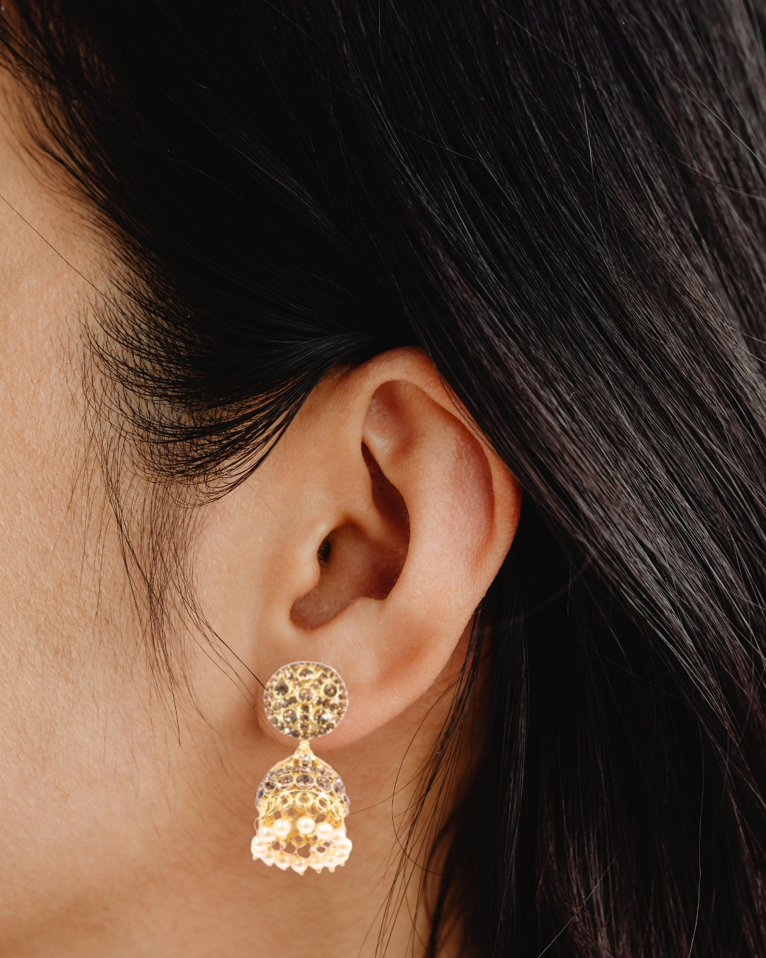 Golden Jhumka Sparkle (DH ZG767)