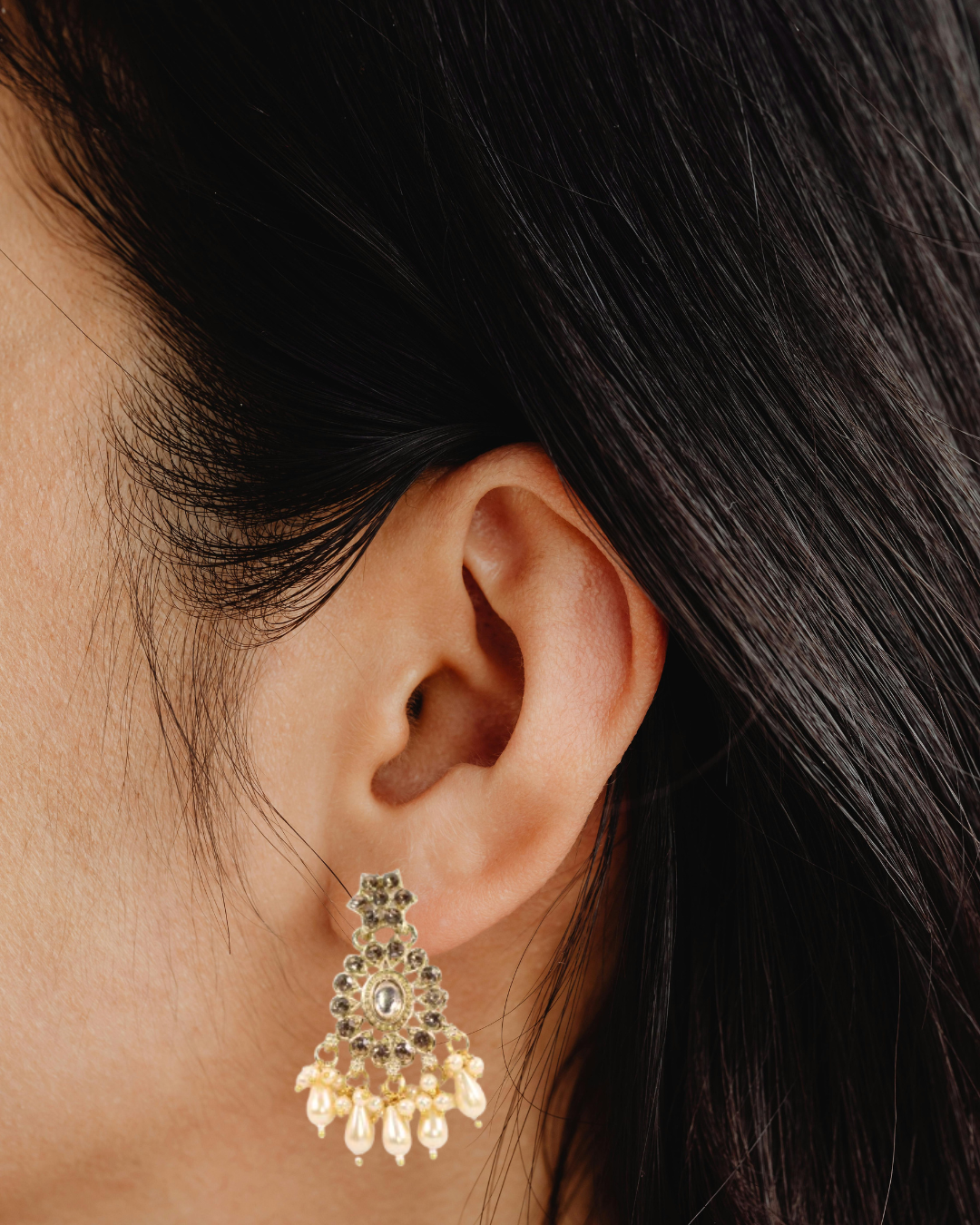 Moonlit Jhumka Earrings (DH G317)