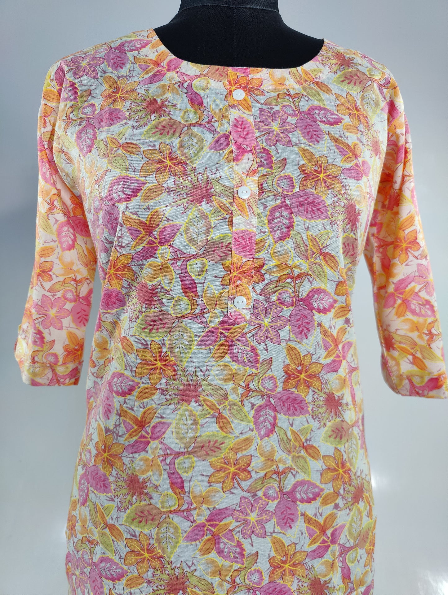 Summery Floral Kurta