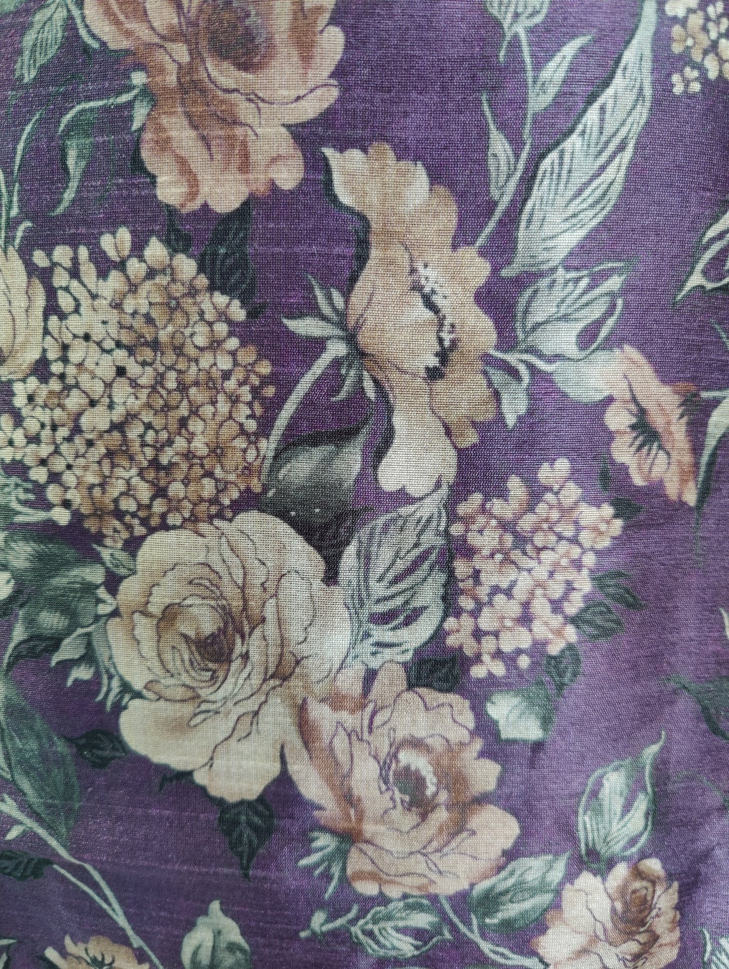 Purple Floral Kurta