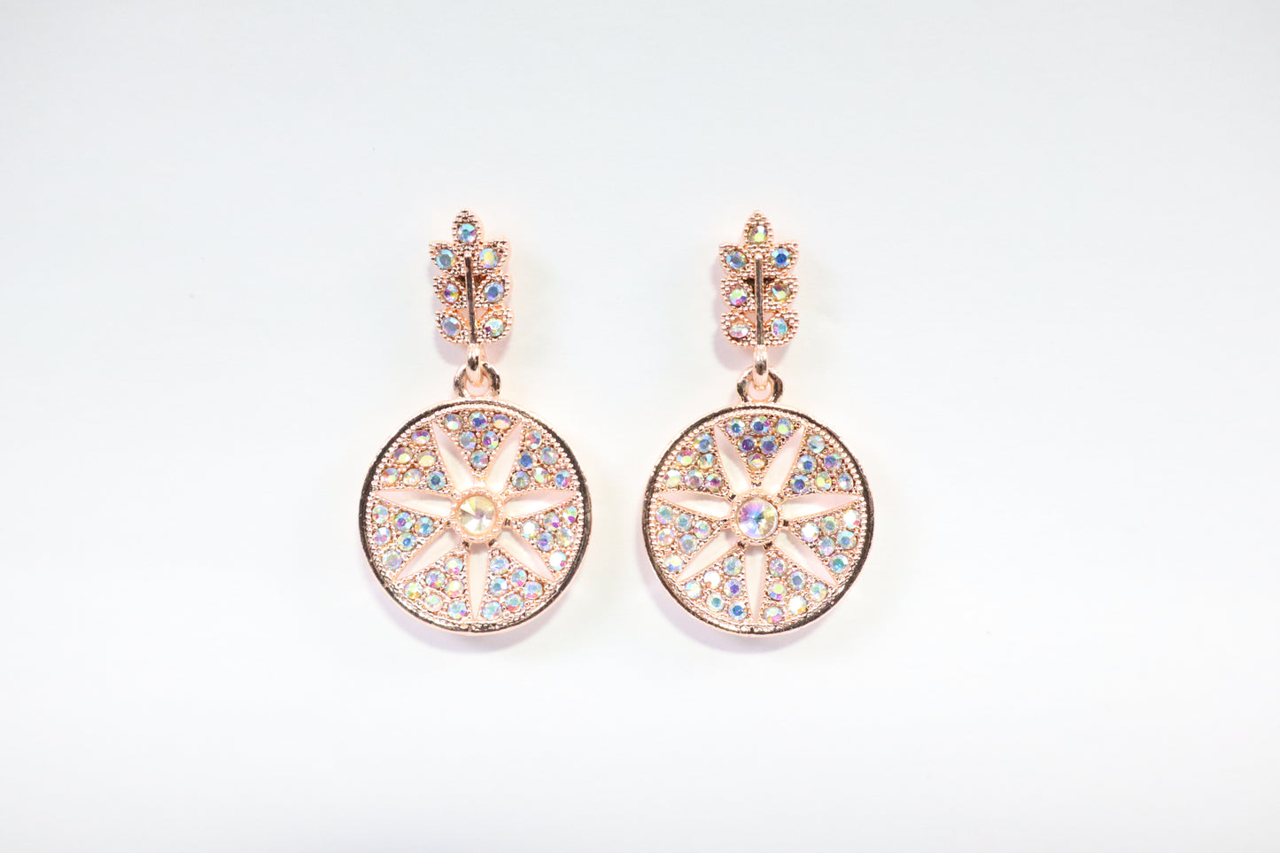 Shimmering Starburst Earrings (KN1627)