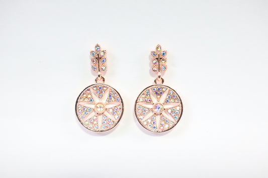 Shimmering Starburst Earrings (KN1627)