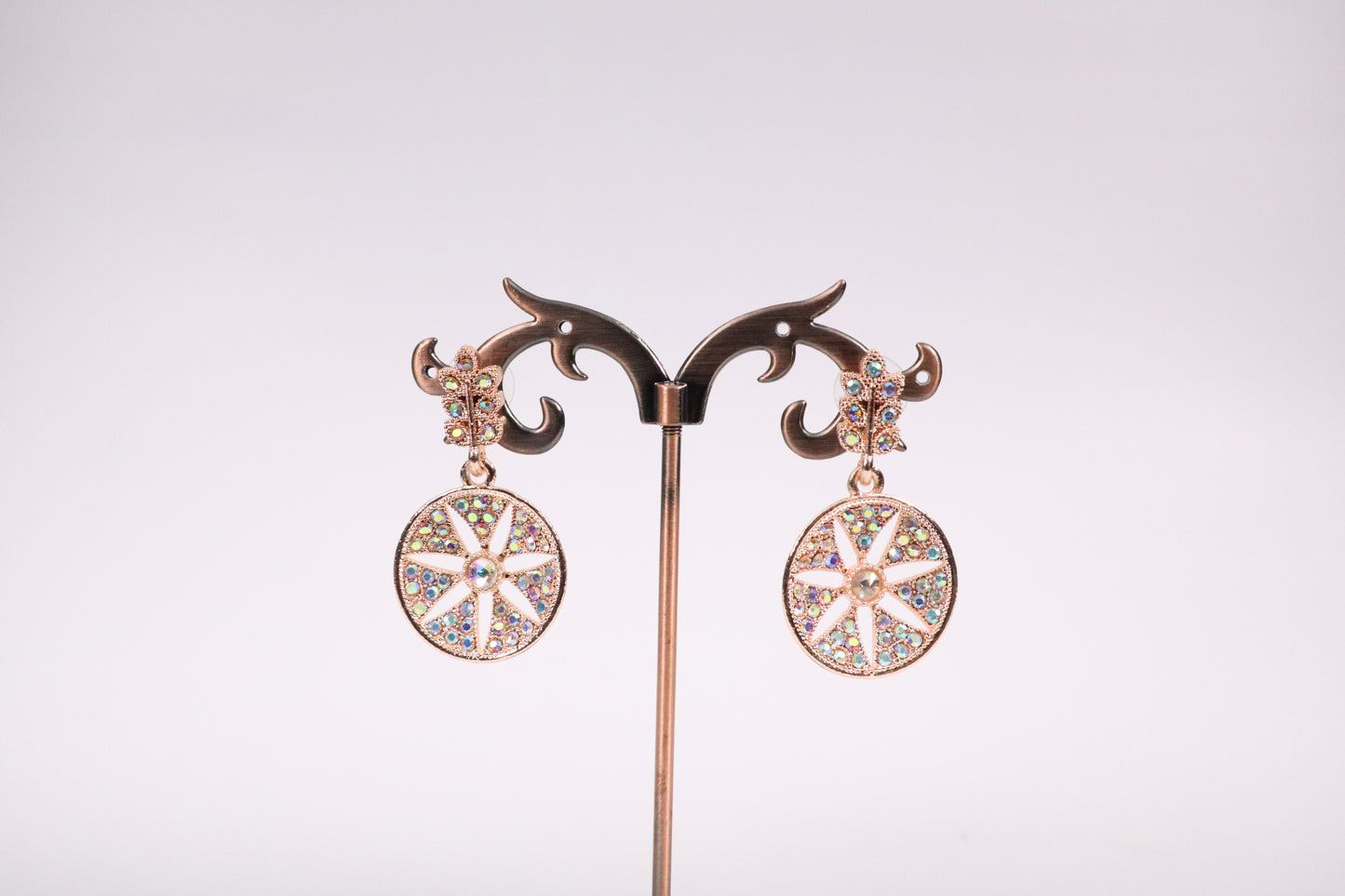 Shimmering Starburst Earrings (KN1627)