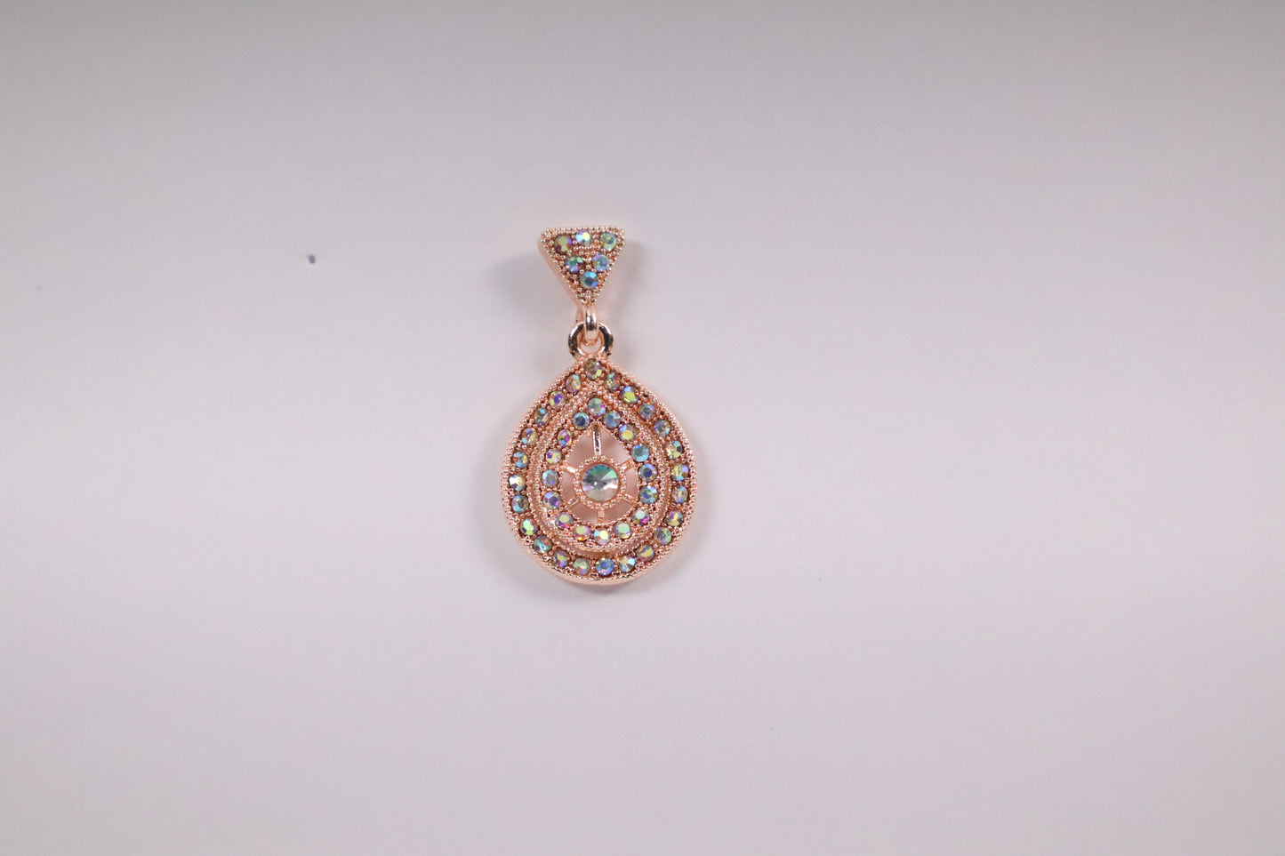 Teardrop Crystal Earrings (KN1628)