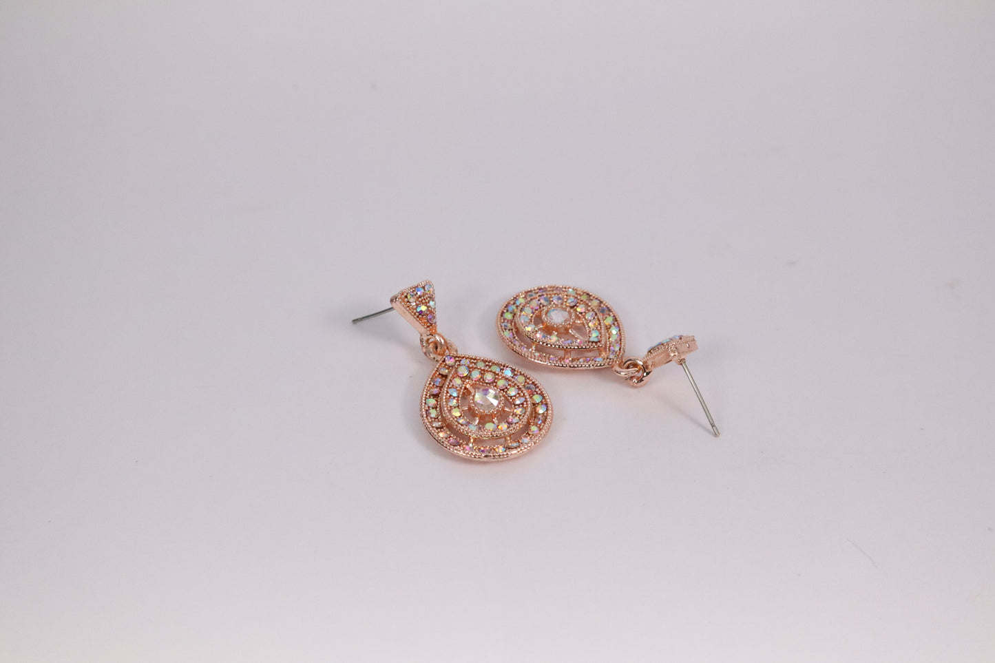 Teardrop Crystal Earrings (KN1628)