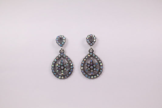 Silver Dangle Earrings (KN1644)