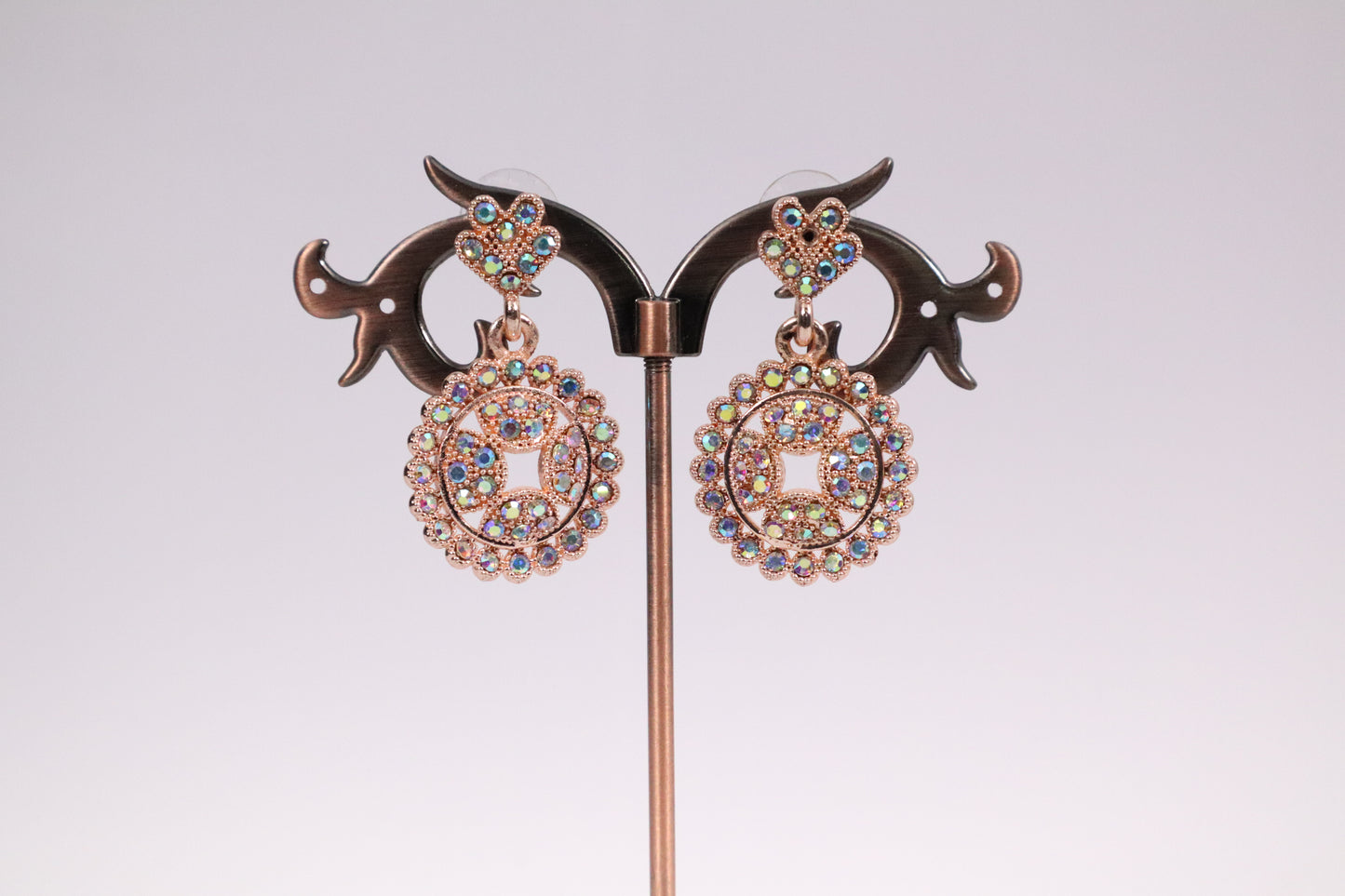 Celestial Circle Earrings (KN1645)