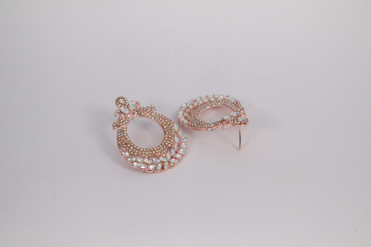 Royal Hoop Earrings (AJ1131)