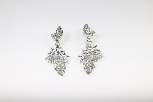 Crystal Wing Earrings (AJ1230)