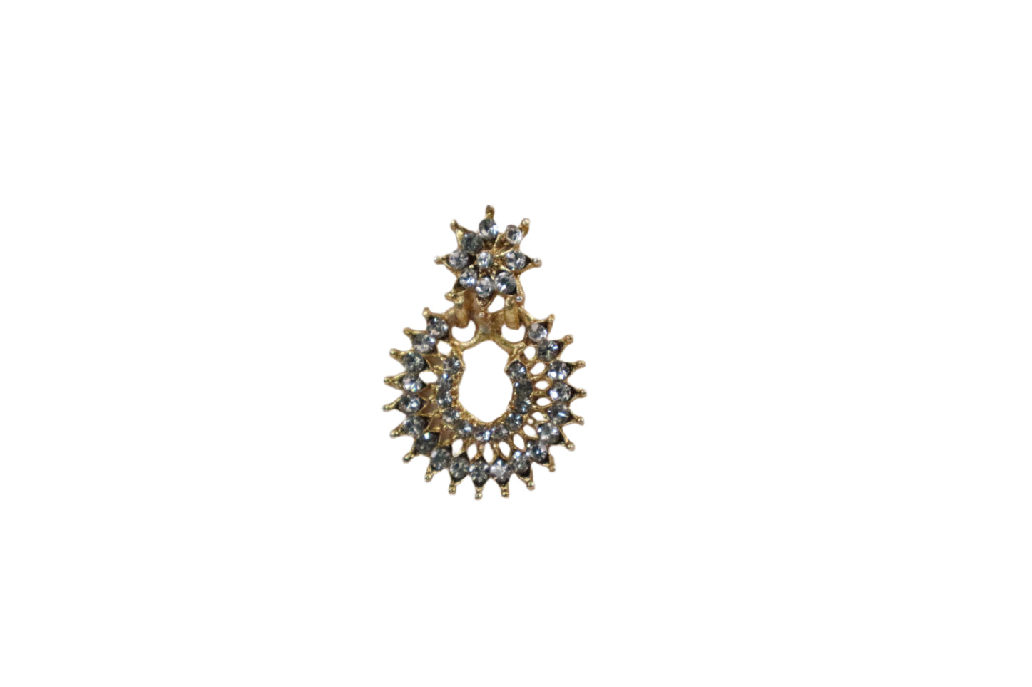 Radiant Crystal Drop Earrings (DH P331)