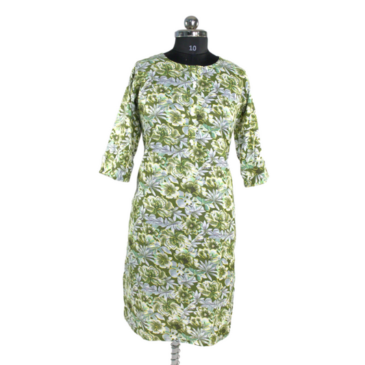 Breezy Green Kurta
