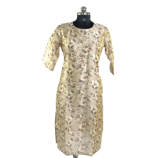 Breezy Beige Kurta